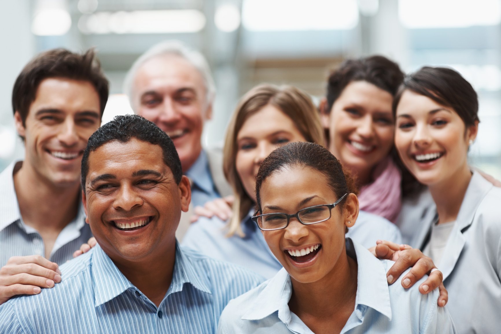 group of happy people